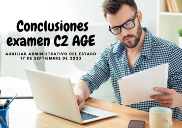 Análisis del examen de C2 AGE 2023